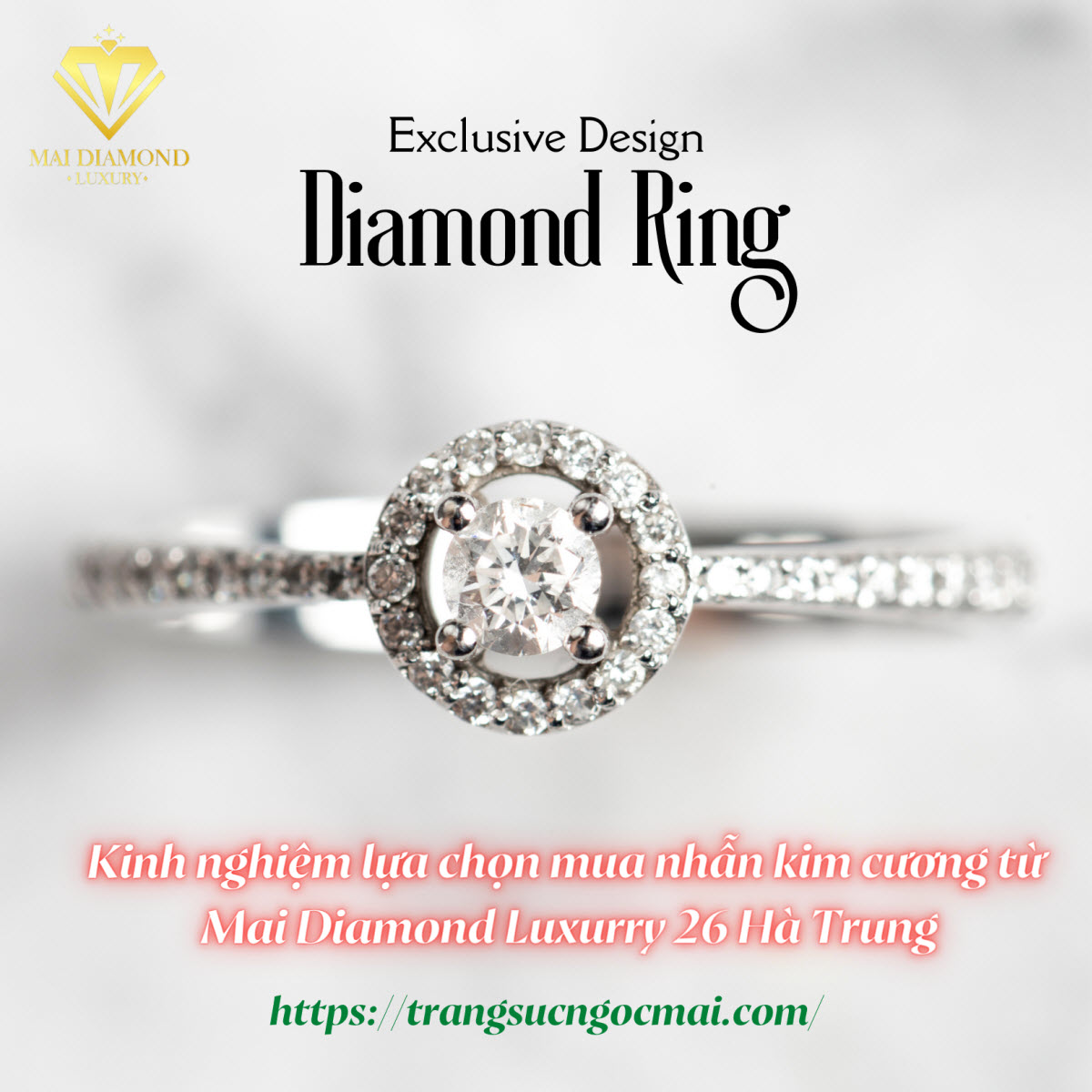 Mua nhẫn cưới kim cương
