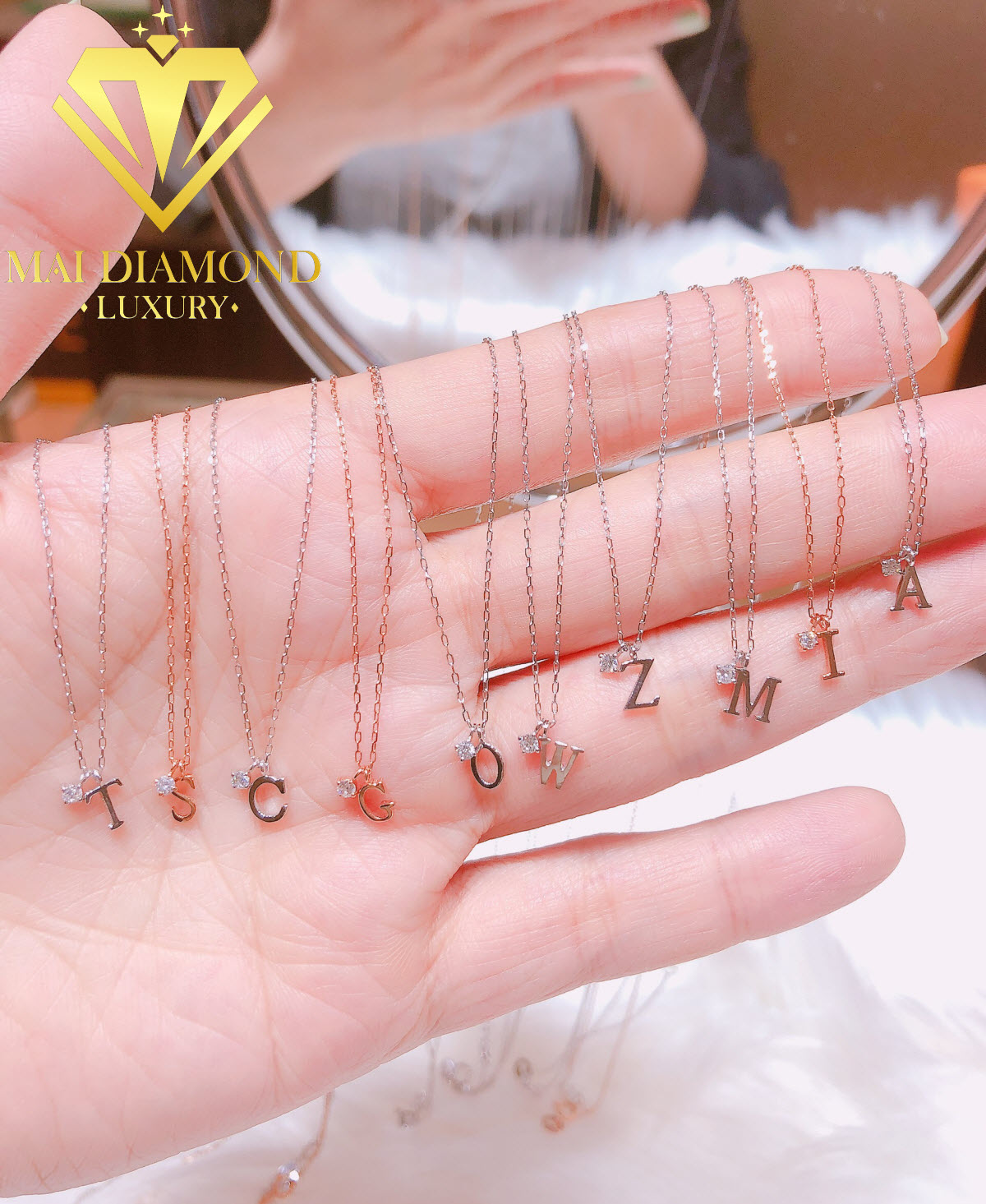 Cách lựa chọn dây chuyền kim cương